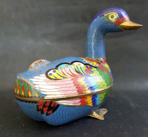 Ancienne boite canard emaux - ancienne,