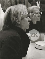 ANDY WARHOL Pop Art Pope Maquillage Makeup Mirror Miroir Photo 1971