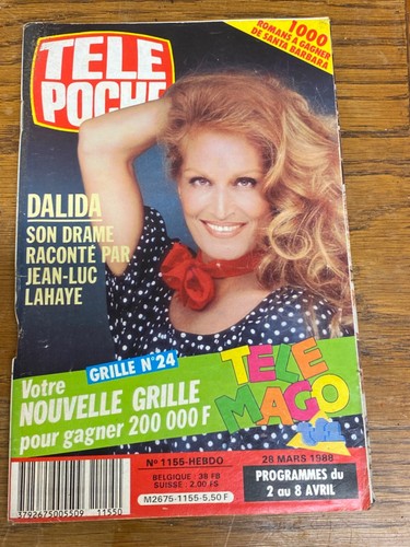 Télé poche 1988 numéro - numÉro, 1155