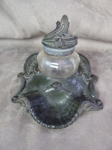 Bel encrier art nouveau - encrier, en