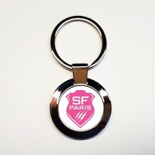 Porte-clés acier inoxydable