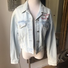 Veste En Denim Bleu Clair