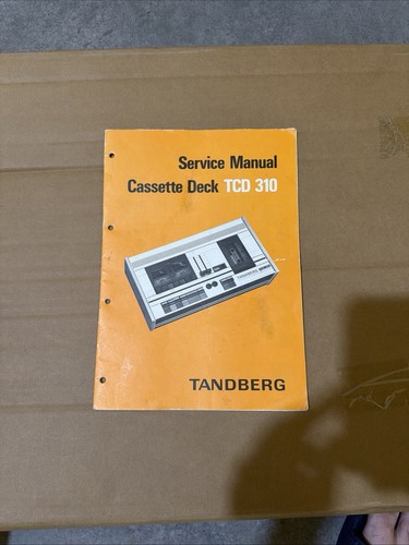 Tandberg tcd 310 cassette deck - tandberg,