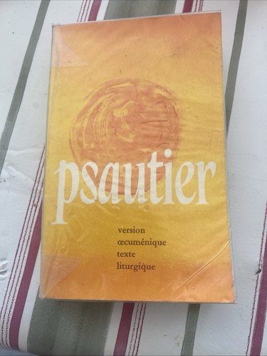 Livre psautier version - livre,