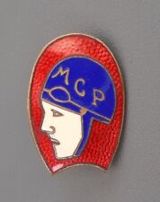 Insigne Badge MCP MOTO CLUB P ? circa 1920 France ORIGINAL BIKE LAPEL PIN