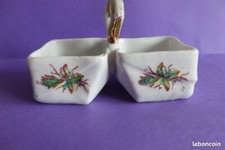 Ancien saleron porcelaine XIXe