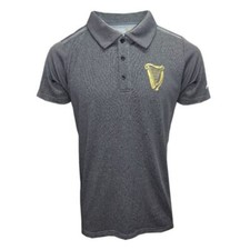 Guinness Men's Harp Tape Performance Polo Shirt
