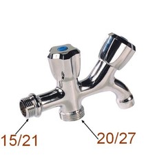 ROBINET Machine à Laver,Lave Vaisselle + Rob Puisage Laiton Chromé,15/21 -20/27 