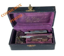 Ancien RASOIR mécanique - Le COQ - made in France pub barbier shave publicitaire