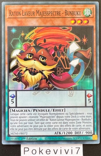 Carte raton laveur - carte, yu-gi-oh!