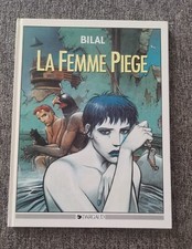 BD "  LA FEMME PIEGE " Enki Bilal EO Avril  1986 + Supplément Libération