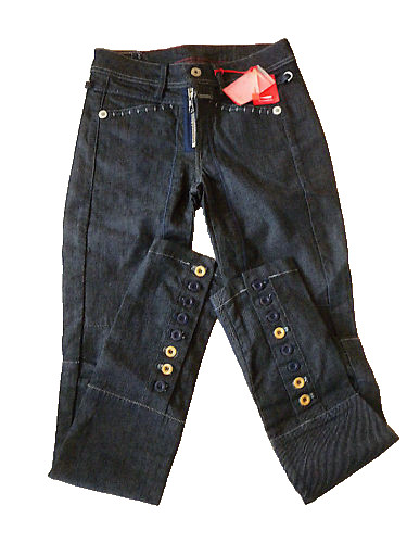 Jeans brut mollet - boutons, m&f