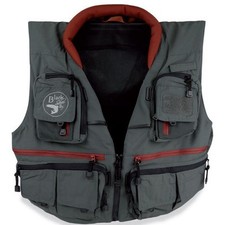 Gilet Multipoche Pêche Mouche Pêche à la Mouche Avec Sac de Tir Cou Rembourré