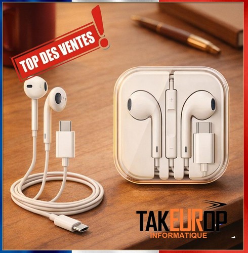 Ecouteurs usb type - usb, type-c
