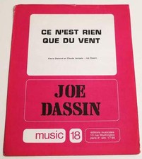 Partition vintage sheet music