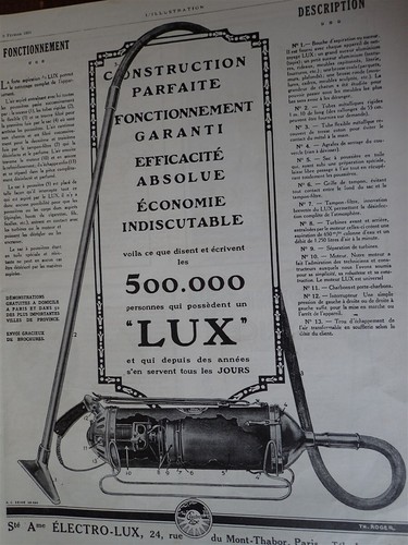 Electrolux aspirateur lux - electrolux,