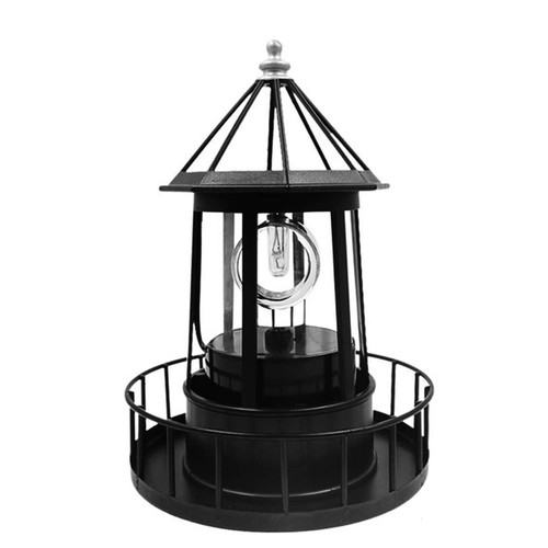 Phare rotatif solaire lumière - rotatif,