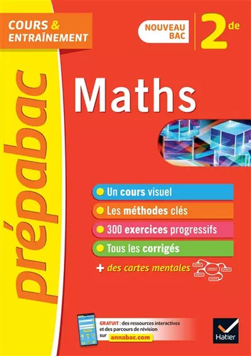 Prépabac maths 2de nouveau - maths,