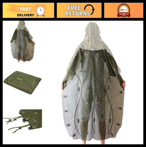 Breathable ghillie cape for - breathable,
