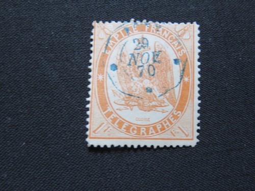 1868 timbre télégraphe n - -, n°
