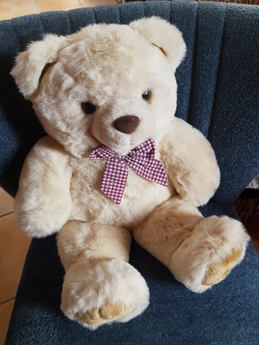 Ours ivoire peluche doudou - ivoire,