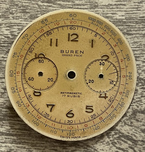 Occasion cadran chronograph - cadran,