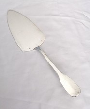 RAVINET D'ENFERT pelle à tarte modèle uni plat vieux Paris en métal argenté