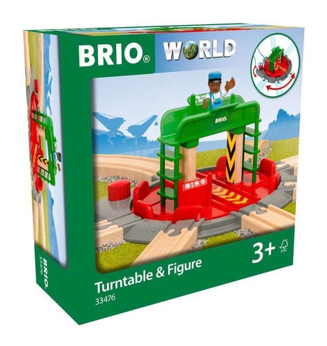 Brio world train turntable - brio,