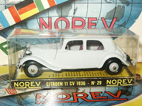 Norev old citroen traction - norev,