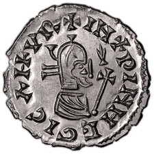 Monnaie - Tremissis or Wisigoth - Tolède - Faux de Becker - étain