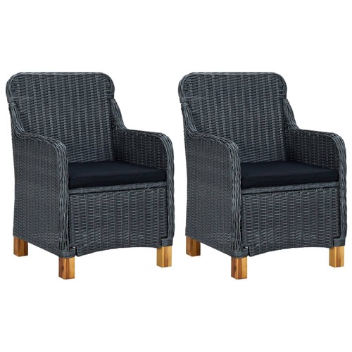 Chaises jardin avec - 2x,