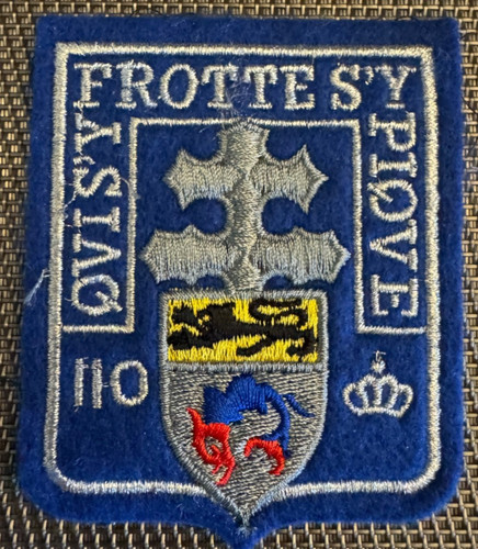 écusson patch qui y - patch.,