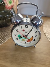 Reveil Mécanique Vintage Poule