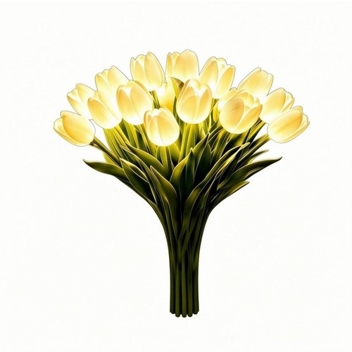 Lampe led bouquet floral - led,