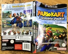 JAQUETTE ORIGINALE ABIMÉE MARIO KART DOUBLE DASH GAMECUBE PAL FR INSERT COVER
