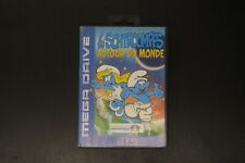 Les Schtroumpfs Autour du monde Sega Mega Drive Complet PAL Megadrive