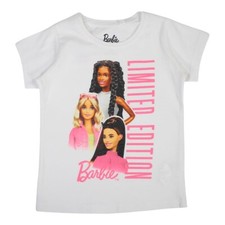 T-shirt fille Barbie, Minnie, Lilo & Stitch, La Reine des Neiges. Manches courte