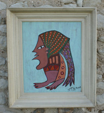 Bonjour Madame toile signee