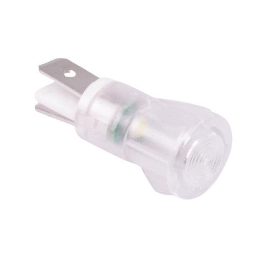 Blanc 12mm voyant - voyant, à