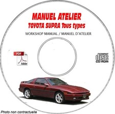 SUPRA MK3 - Manuel Atelier CDROM TOYOTA Anglais Support - CD-ROM - DVD-ROM