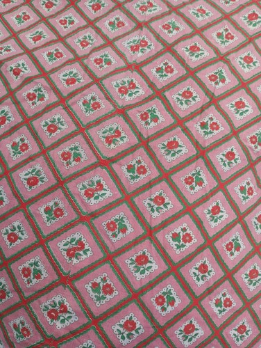 Coupon tissu ancien - ,, cm