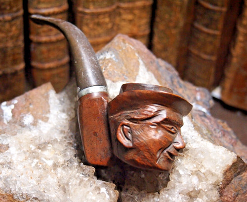 Pipe bruyere sculptée - bruyere,
