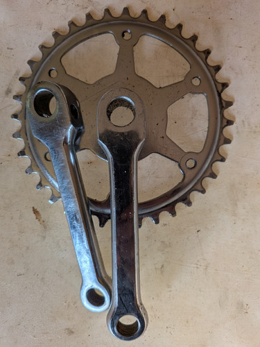 Pédalier vélo vintage - vintage, 36