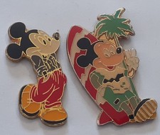 lot 2 pins disney mickey