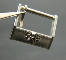 Bucherer boucle vintage acier