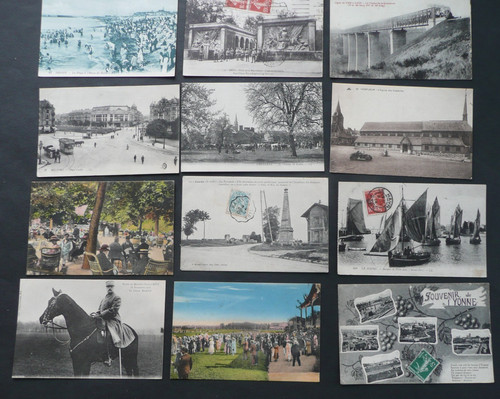 Lot cartes postales - lot, de