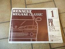 n°rn69 catalogue pieces detachées renault megane classic pr1274-1