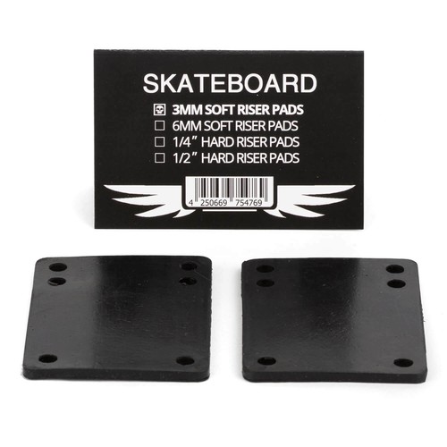 Skateboard hardware soft riser - hardware,
