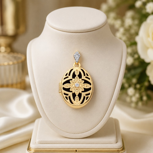 Ancien pendentif médaillon