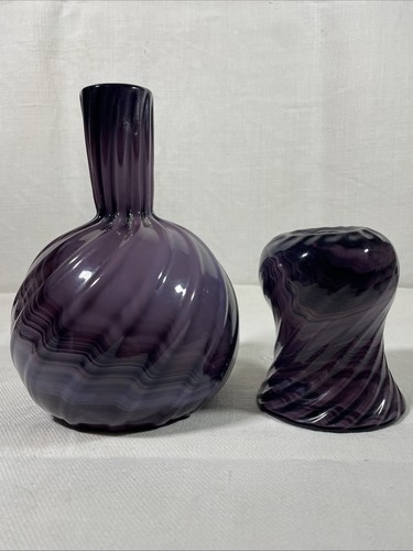 Carafe eau vintage - mauve, en